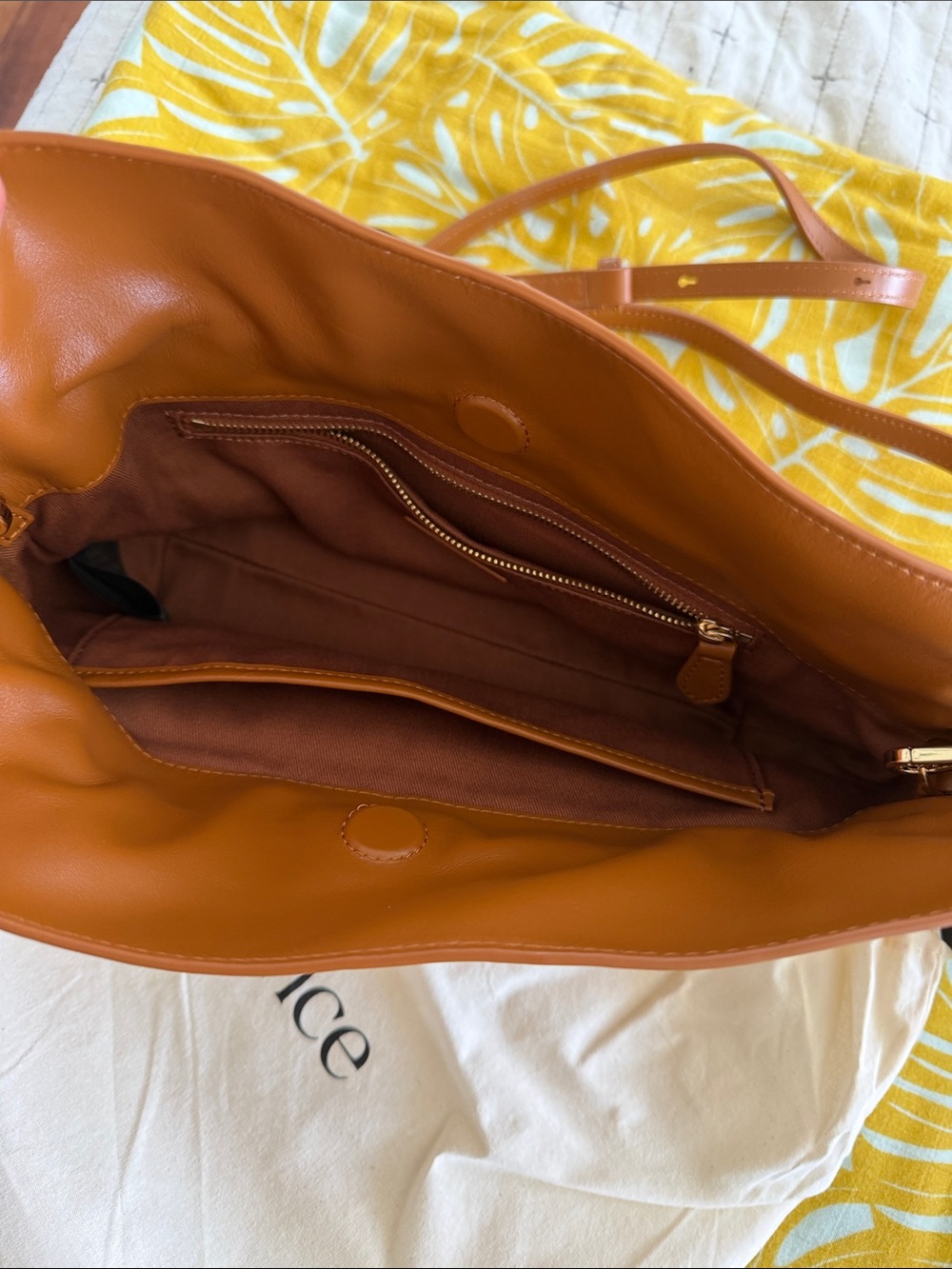 Quince leather pouch/purse - Picture 3 of 6
